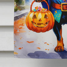 Load image into Gallery viewer, Rottweiler Halloween Trick or Treat House Flag