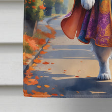 Load image into Gallery viewer, Samoyed Halloween Trick or Treat House Flag