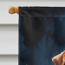 Load image into Gallery viewer, Airedale Terrier Puppy Halloween House Flag