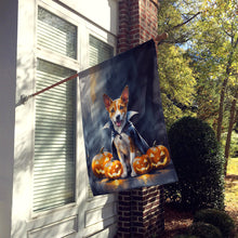 Load image into Gallery viewer, Basenji Puppy Halloween House Flag