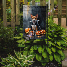 Load image into Gallery viewer, Basenji Puppy Halloween Garden Flag