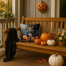 Load image into Gallery viewer, Basenji Puppy Halloween Throw Pillow