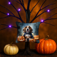 Load image into Gallery viewer, Basset Hound Puppy Halloween Mini Hanging Pillow Ornament 3.5 × 3.5