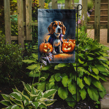 Load image into Gallery viewer, Beagle Puppy Halloween Garden Flag