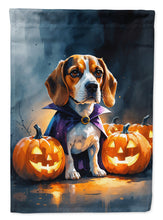 Load image into Gallery viewer, Beagle Puppy Halloween Garden Flag