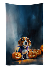 Load image into Gallery viewer, Beagle Puppy Halloween Kitchen Towel