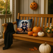Load image into Gallery viewer, Bernese Mountain Dog Puppy Halloween Throw Pillow