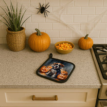 Load image into Gallery viewer, Boxer Puppy Halloween Pair of Pot Holders