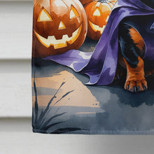 Load image into Gallery viewer, Dachshund Puppy Halloween House Flag