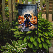 Load image into Gallery viewer, Dachshund Puppy Halloween Garden Flag
