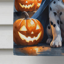 Load image into Gallery viewer, Dalmatian Puppy Halloween House Flag