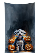 Load image into Gallery viewer, Dalmatian Puppy Halloween Kitchen Towel