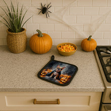 Load image into Gallery viewer, French Bulldog Puppy Halloween Pair of Pot Holders
