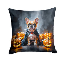 Load image into Gallery viewer, French Bulldog Puppy Halloween Throw Pillow
