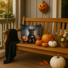 Load image into Gallery viewer, German Shepherd Puppy Halloween Throw Pillow