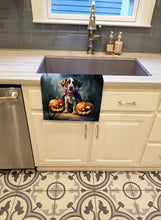 Load image into Gallery viewer, German Shorthaired Pointer Puppy Halloween Kitchen Towel