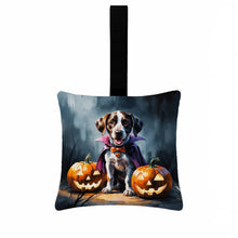 Load image into Gallery viewer, German Shorthaired Pointer Puppy Halloween Mini Hanging Pillow Ornament 3.5 × 3.5