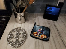 Load image into Gallery viewer, German Shorthaired Pointer Puppy Halloween Pair of Pot Holders
