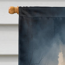 Load image into Gallery viewer, German Wirehaired Pointer Puppy Halloween House Flag