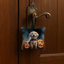 Load image into Gallery viewer, Golden Retriever Puppy Halloween Mini Hanging Pillow Ornament 3.5 × 3.5