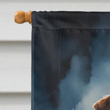 Load image into Gallery viewer, Jack Russell Terrier Puppy Halloween House Flag