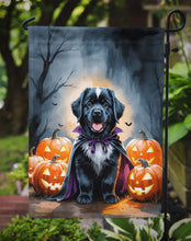 Load image into Gallery viewer, Newfoundland Puppy Halloween Garden Flag