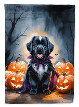 Load image into Gallery viewer, Newfoundland Puppy Halloween Garden Flag