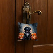 Load image into Gallery viewer, Newfoundland Puppy Halloween Mini Hanging Pillow Ornament 3.5 × 3.5