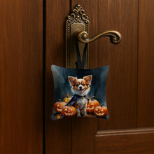 Load image into Gallery viewer, Papillon Puppy Halloween Mini Hanging Pillow Ornament 3.5 × 3.5