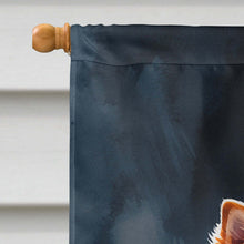 Load image into Gallery viewer, Pomeranian Puppy Halloween House Flag