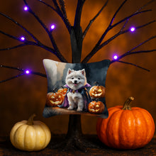 Load image into Gallery viewer, Samoyed Puppy Halloween Mini Hanging Pillow Ornament 3.5 × 3.5