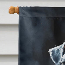 Load image into Gallery viewer, Schnauzer Puppy Halloween House Flag