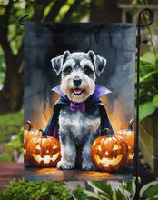 Load image into Gallery viewer, Schnauzer Puppy Halloween Garden Flag