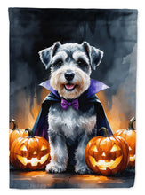 Load image into Gallery viewer, Schnauzer Puppy Halloween Garden Flag