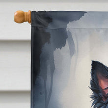 Load image into Gallery viewer, Scottish Terrier Puppy Halloween House Flag