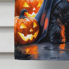 Load image into Gallery viewer, Scottish Terrier Puppy Halloween House Flag