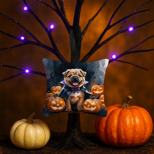 Load image into Gallery viewer, Shar Pei Puppy Halloween Mini Hanging Pillow Ornament 3.5 × 3.5