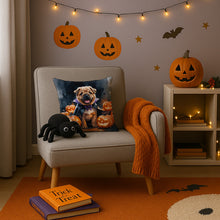 Load image into Gallery viewer, Shar Pei Puppy Halloween Throw Pillow