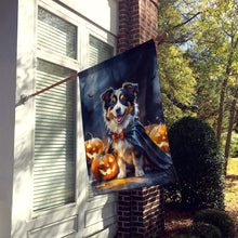 Load image into Gallery viewer, Sheltie Puppy Halloween House Flag