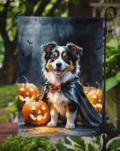 Load image into Gallery viewer, Sheltie Puppy Halloween Garden Flag