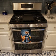 Load image into Gallery viewer, Shiba Inu Puppy Halloween Kitchen Towel