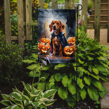 Load image into Gallery viewer, Vizsla Puppy Halloween Garden Flag