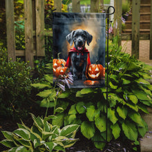 Load image into Gallery viewer, Weimaraner Puppy Halloween Garden Flag