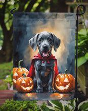 Load image into Gallery viewer, Weimaraner Puppy Halloween Garden Flag