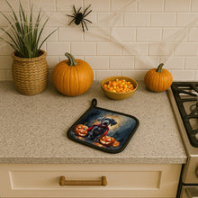 Load image into Gallery viewer, Weimaraner Puppy Halloween Pair of Pot Holders
