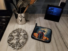 Load image into Gallery viewer, Weimaraner Puppy Halloween Pair of Pot Holders