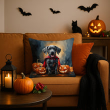 Load image into Gallery viewer, Weimaraner Puppy Halloween Throw Pillow