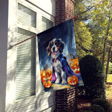 Load image into Gallery viewer, Welsh Springer Spaniel Puppy Halloween House Flag