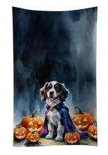 Load image into Gallery viewer, Welsh Springer Spaniel Puppy Halloween Kitchen Towel