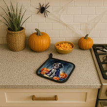 Load image into Gallery viewer, Welsh Springer Spaniel Puppy Halloween Pair of Pot Holders